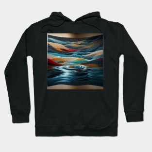 abstract water 05 Hoodie